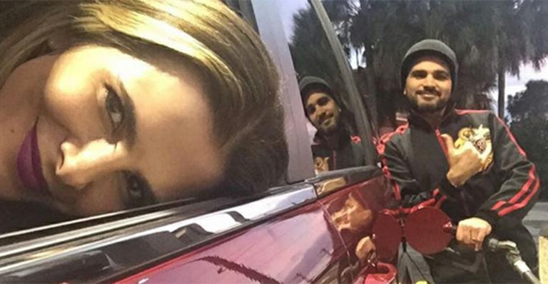Flávia Camargo se derrete para Luciano: ‘Que sorte elas terem você como pai’