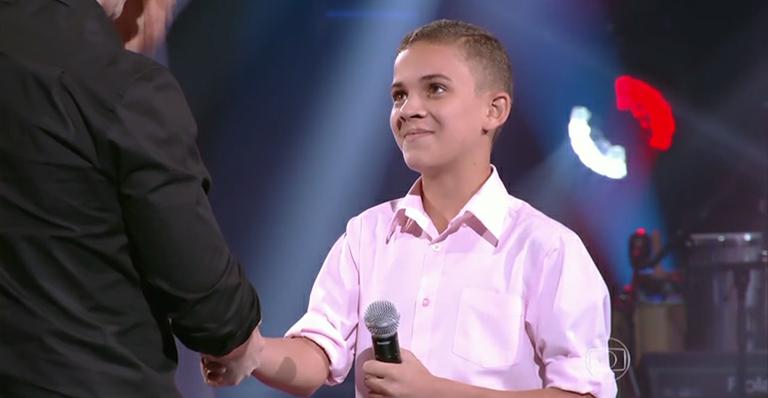 História de superação de garoto do Rio Grande do Norte conquista técnicos e público do ‘The Voice Kids’