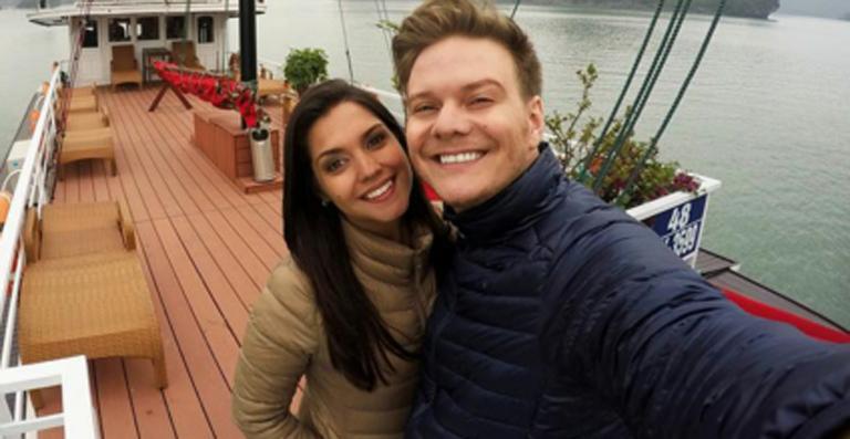 Michel Teló e Thais Fersoza ficam impressionados com o Vietnã