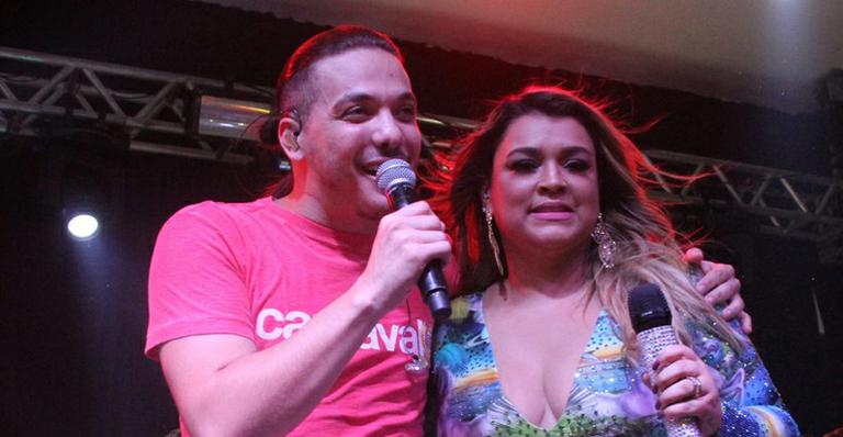 Wesley Safadão divide o palco com Preta Gil em show no Rio