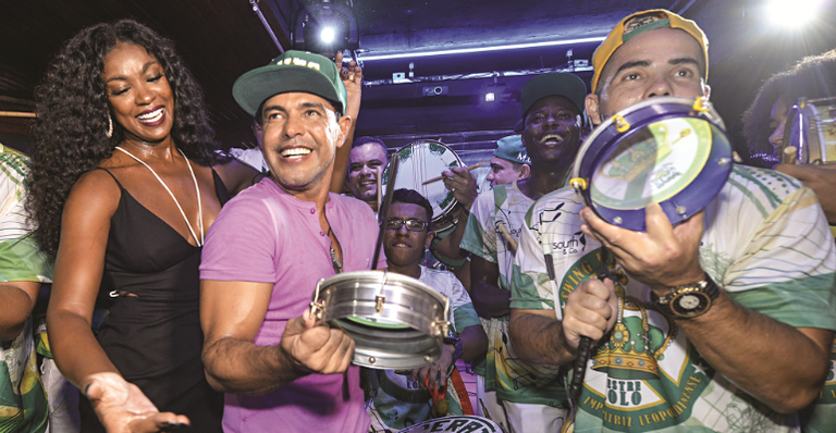 Zezé Di Camargo: ritmo de samba