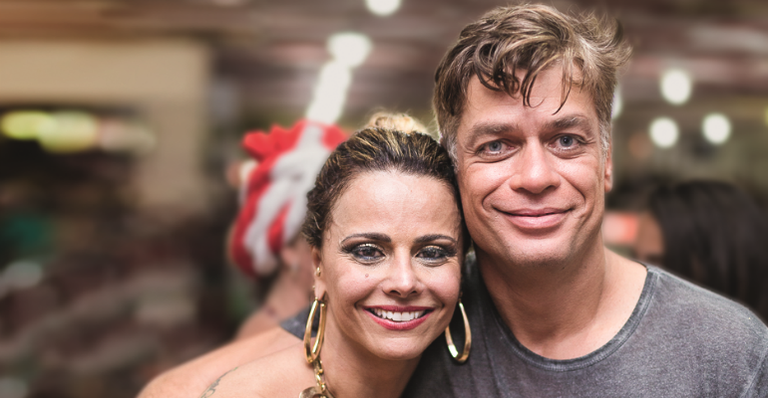 Viviane e Fábio Assunção