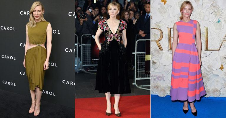 Inspire-se no estilo de Cate Blanchett em 30 looks da atriz!