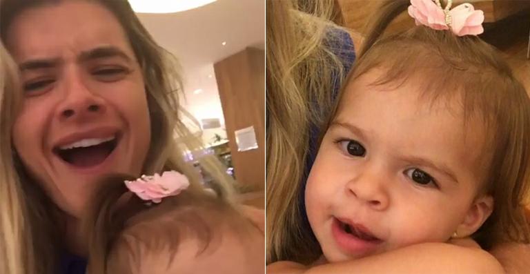 Mirella Santos se emociona com a filha falando ‘mamãe, eu te amo’ pela primeira vez