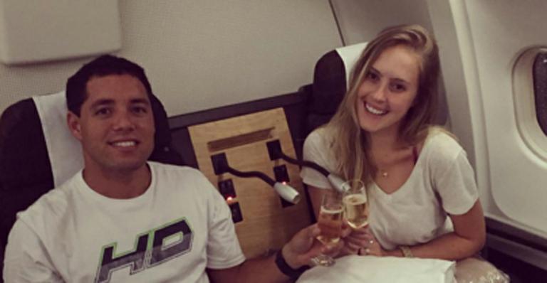 Casados, Mineirinho e Patricia viajam em lua de mel