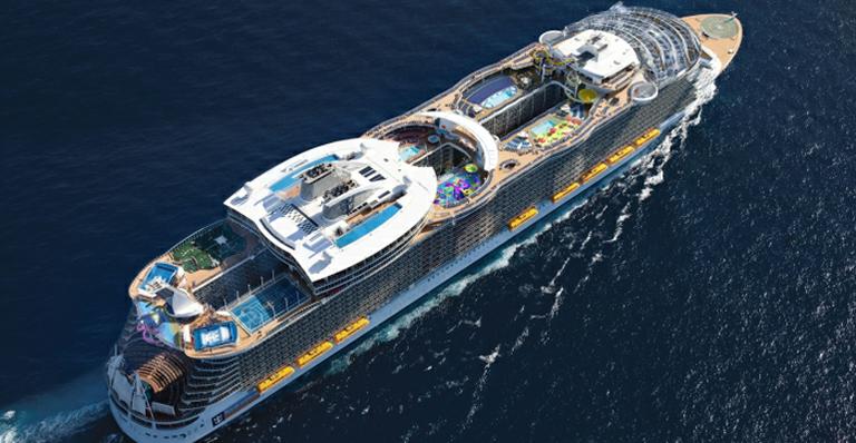 Aproveite suas próximas férias no maior navio de cruzeiros do mundo