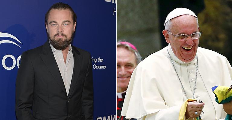 Vaticano confirma encontro entre Leonardo DiCaprio e Papa Francisco