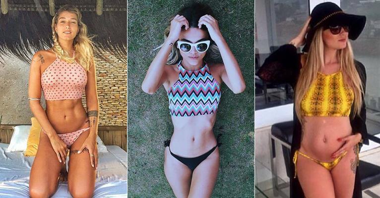 Biquíni com top cropped invade praias do Brasil e conquista famosas; confira!