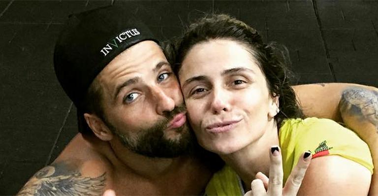 Giovanna Antonelli aparece com Bruno Gagliasso após o treino: ‘Meu parceiro’