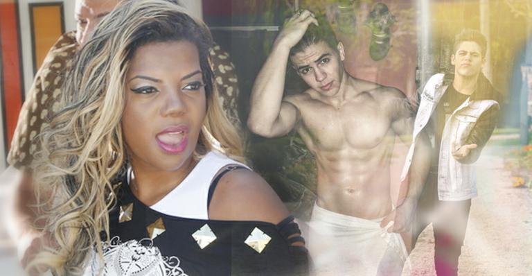 Ludmilla: dividida entre MC Biel e Zé Felipe