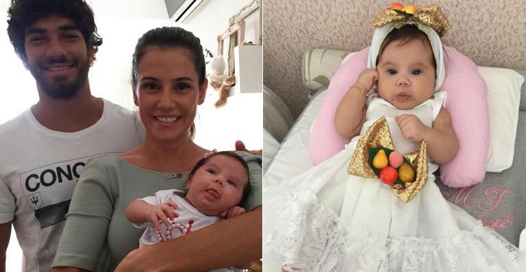 Deborah Secco faz festa para comemorar os dois meses da filha: “Bailinho de Maria Flor”