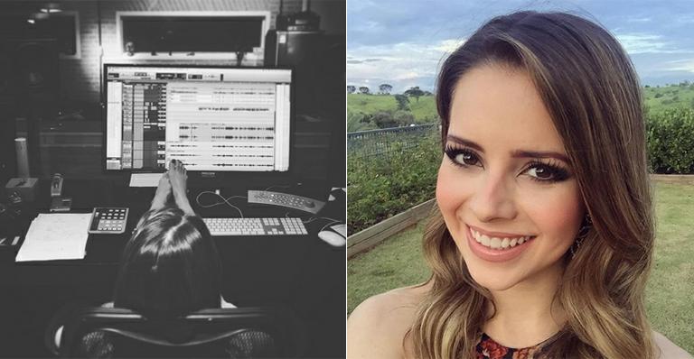 Sandy mostra processo de finalização de seu DVD: “Sonhando acordada”