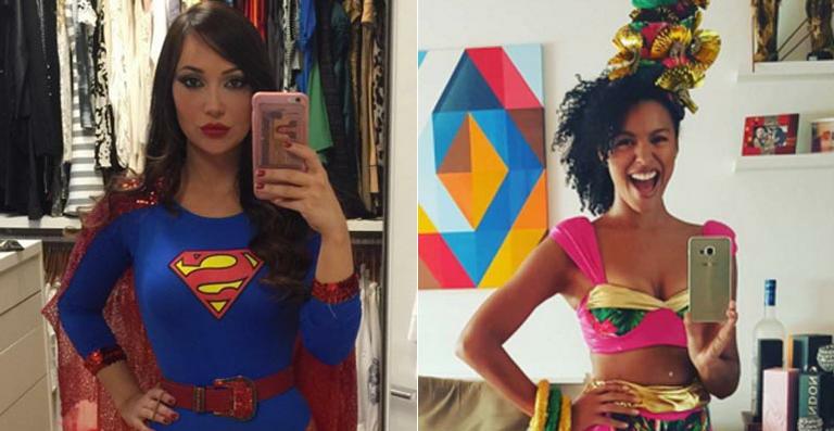 Josie Pessoa e Sheron Menezzes: looks para bloco no Rio