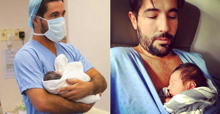 Sandro Pedroso revela luta do filho na UTI nos primeiros dias de vida