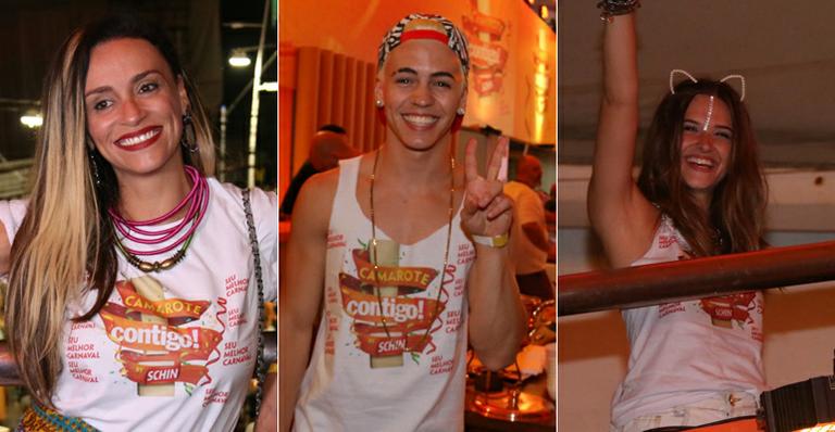 Famosos curtem folia de Salvador em camarote