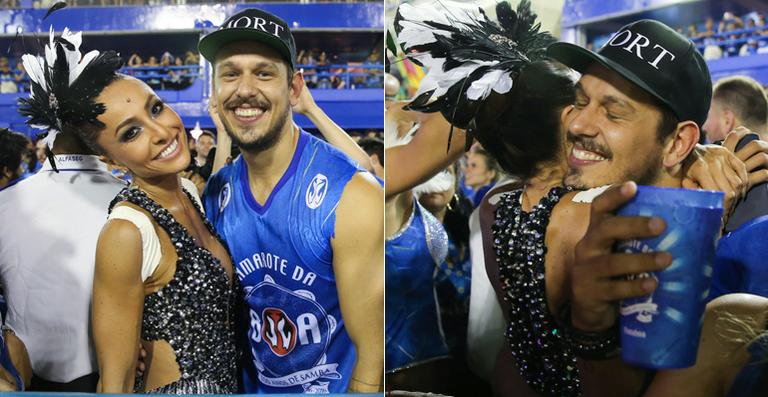 Sabrina Sato reencontra o ex, João Vicente, após desfile