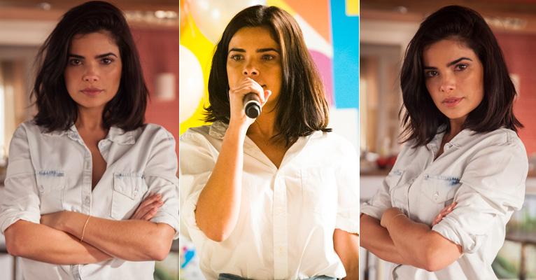 Saiba tudo sobre o novo corte de cabelo de Tóia (Vanessa Giácomo), de ‘A Regra do Jogo’