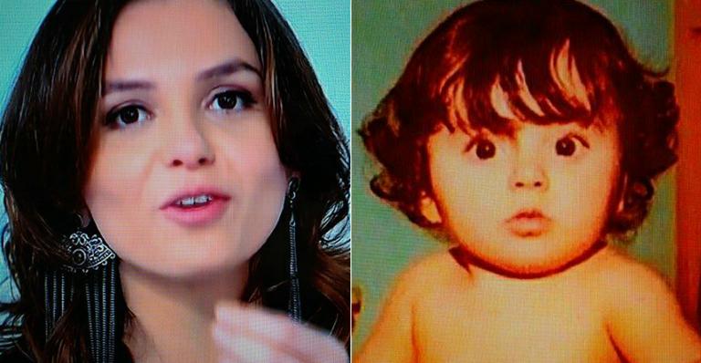 Mônica Iozzi mostra foto rara de sua infância: “Parecia um mangá”
