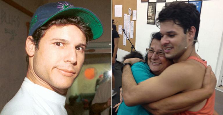 Mãe de Dinho conhece o ator que fará o filho em musical dos Mamonas: “Fiquei emocionada”