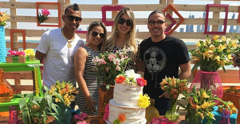 Thyane Dantas, mulher de Wesley Safadão, ganha festa de aniversário em Dubai