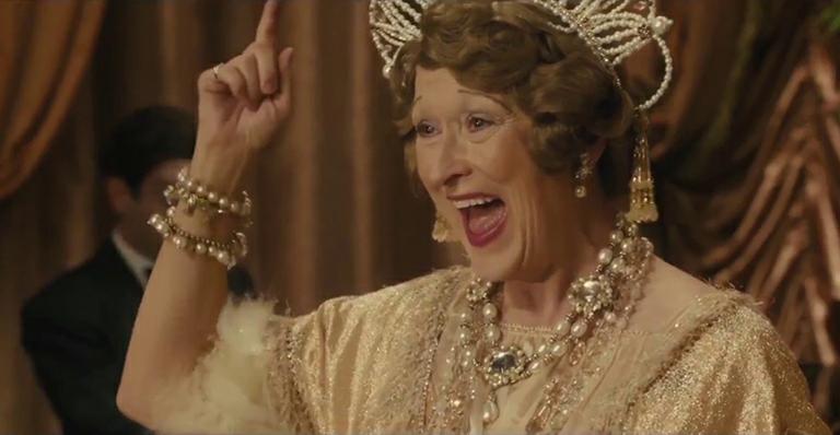 Meryl Streep vive a cantora de ópera Florence Foster Jenkins no cinema