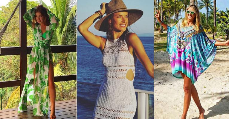 Saída de Praia: veja os modelos estilosos de 20 famosas