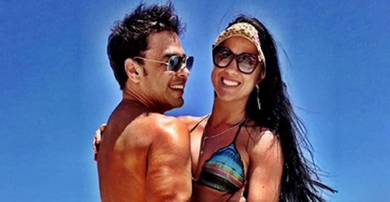 Zezé Di Camargo estreia novo Instagram com homenagem a Graciele Lacerda
