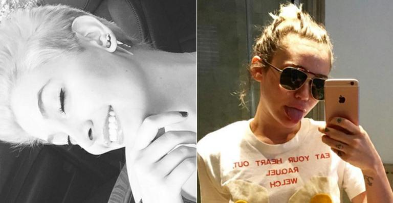 Paris Jackson exibe novo visual e é comparada a Miley Cyrus