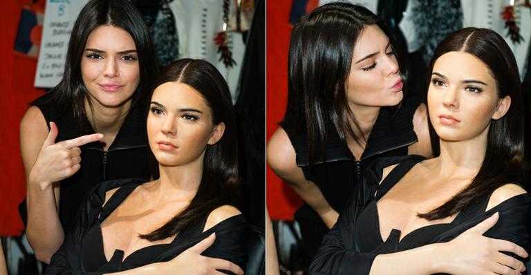 Kendall Jenner ganha estátua de cera no museu Madame Tussauds em Londres