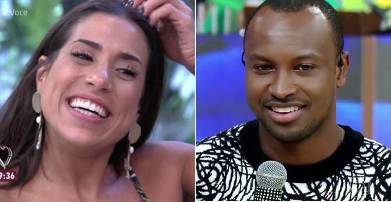Ex-BBB Juliana Dias vai ao show do ex-namorado, Thiaguinho