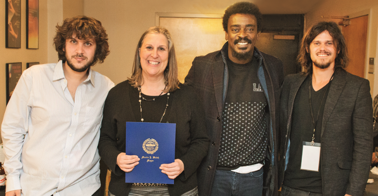 Seu Jorge ganha homenagem em Boston