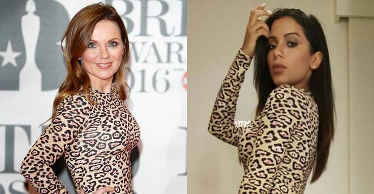 Ex-Spice Girl repete vestido de R$ 8 mil usado por Anitta