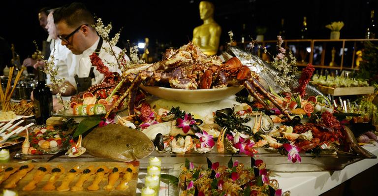 Saiba o que os astros do cinema vão comer na festa do Oscar!