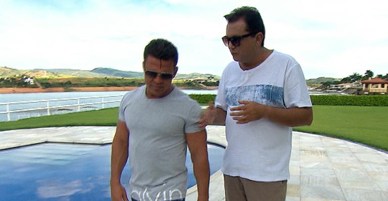 Eduardo Costa abre sua mansão e lembra passado difícil: “Não tinha nada pra comer”