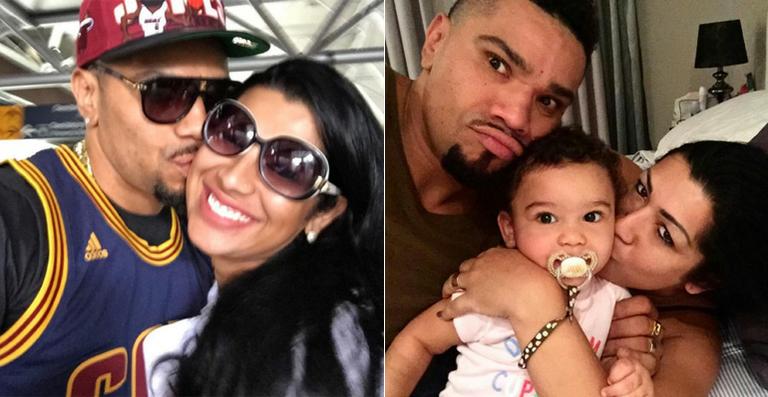 Naldo e Ellen Cardoso comemoram o primeiro ano de vida da filha