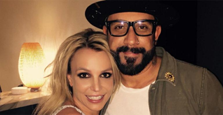 Britney Spears encontra AJ dos Backstreet Boys em show e comemora: ‘Maior fã’