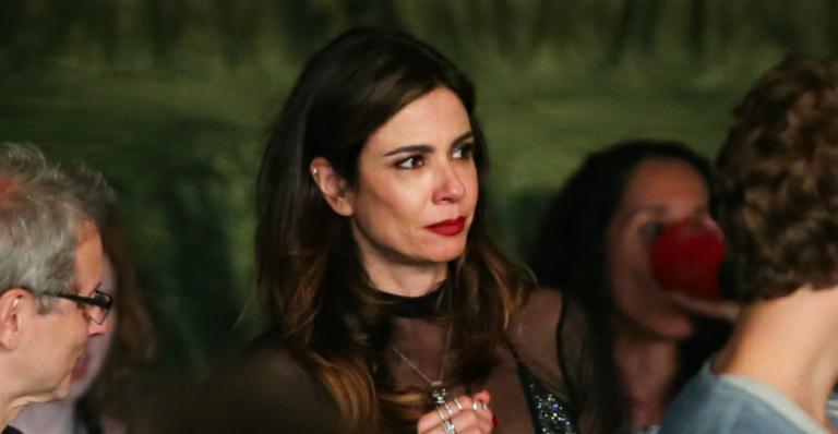 Luciana Gimenez e o filho vão ao show do Rolling Stones em SP