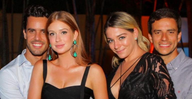 Marina Ruy Barbosa e Luma Costa posam com os eleitos