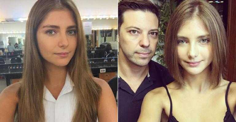 Tammy Di Calafiori muda o visual para novela da Record