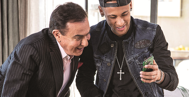 Neymar e Amaury Jr. gravam campanha na Espanha