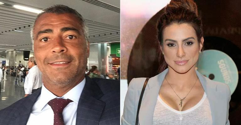 Cleo Pires diz que achava Romário sexy e ex-jogador responde: ‘Estou solteiro’