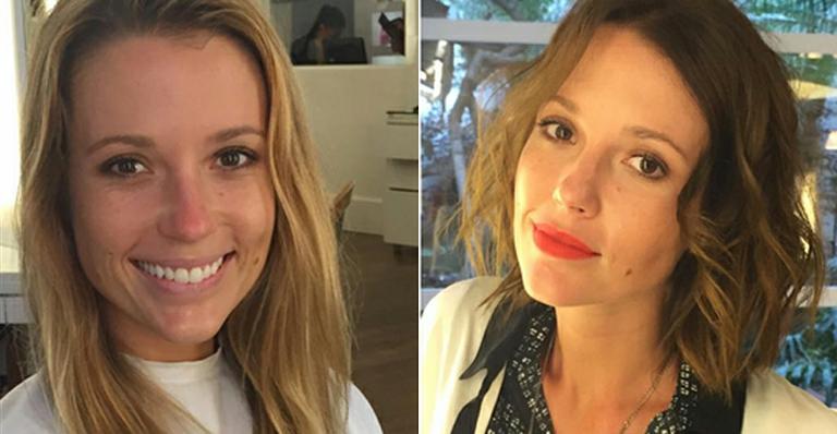 Juliana Didone muda o visual a adota long bob