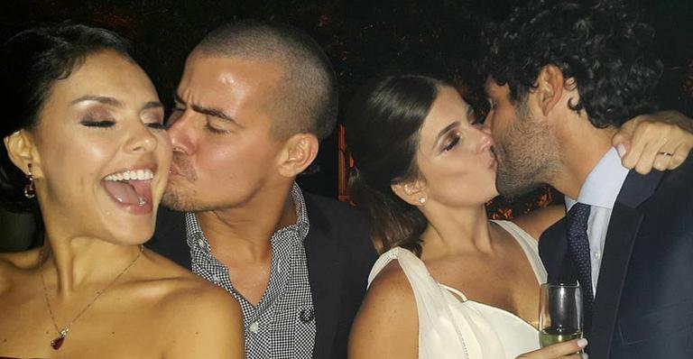 Thiago Martins parabeniza Dudu Azevedo pelo casamento com Fernanda Mader: ‘Emocionado’