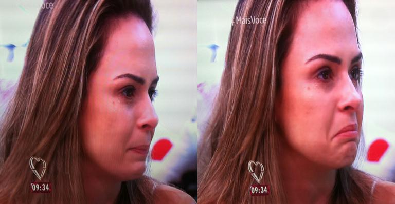 Ana Paula chora no Mais Você: “Não tenho essa maldade toda”
