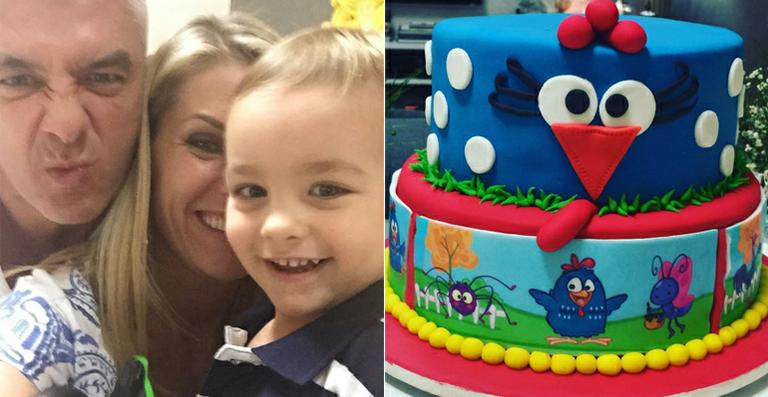 Ana Hickmann faz festa de aniversário para o filho, Alexandre