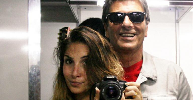 Evandro Mesquita e a filha, Manuela: parceria nos palcos