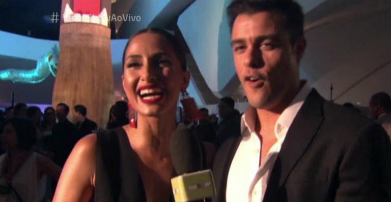 Camila Pitanga revela que namorado tem ciúmes de Joaquim Lopes