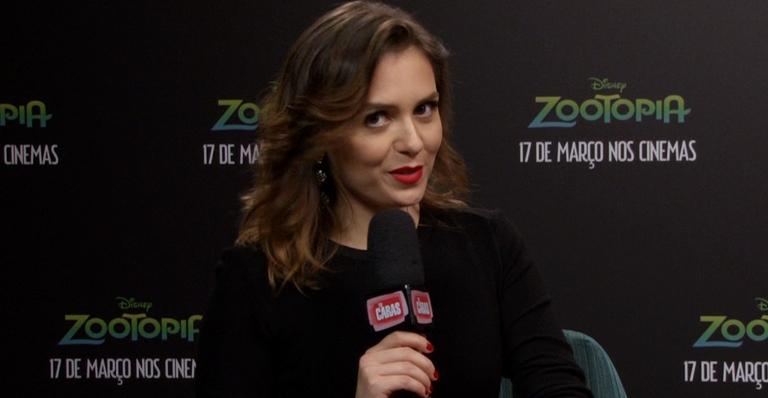 Monica Iozzi estreia nos cinemas em filme da Disney