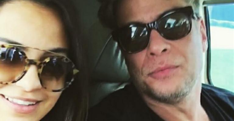 Fabio Assunção e a namorada, Pally Siqueira, viajam para a Alemanha