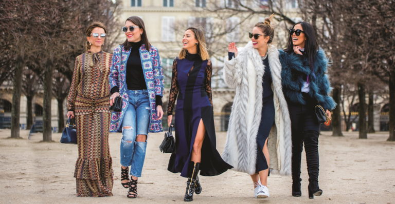 Top blogueiras conferem Semana de Moda de Paris